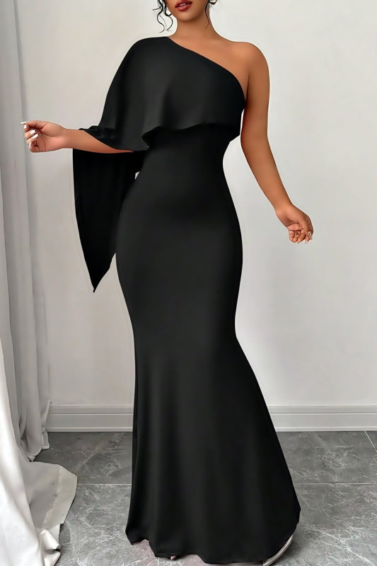 Asymmetrical Elegant Dress