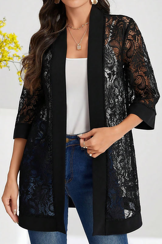 Midnight Glamour Kimono