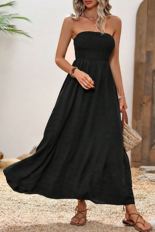 Midnight Breeze Maxi Dress